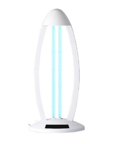 Лампа ультрафиолетовая бактерицидная озон с пультом с задержкой SW-G UV-1OZ-2G11-36W 220В 36Вт Белая фото Лампа ультрафиолетовая бактерицидная озон с пультом с задержкой SW-G UV-1OZ-2G11-36W 220В 36Вт Белая картинка